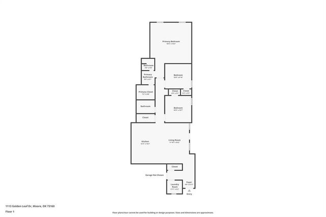 1113 Golden Leaf Drive, Moore, OK 73160