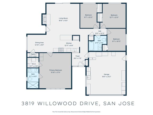 3819 Willowood Drive, San Jose, CA 95118