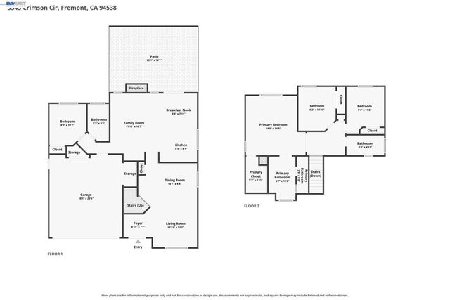 5545 Crimson Cir, Fremont, CA 94538