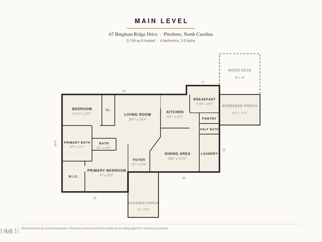 67 Bingham Ridge Drive, Pittsboro, NC 27312