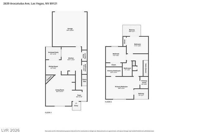 2639 Aracatuba Avenue, Las Vegas, NV 89121