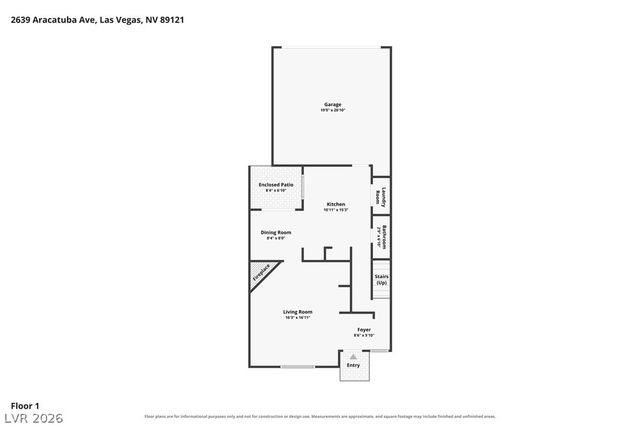 2639 Aracatuba Avenue, Las Vegas, NV 89121
