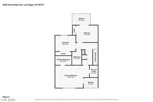 2639 Aracatuba Avenue, Las Vegas, NV 89121