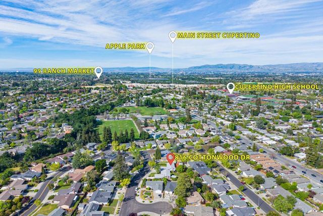 816 Cottonwood Drive, Cupertino, CA 95014