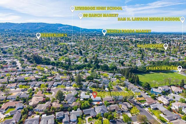 816 Cottonwood Drive, Cupertino, CA 95014
