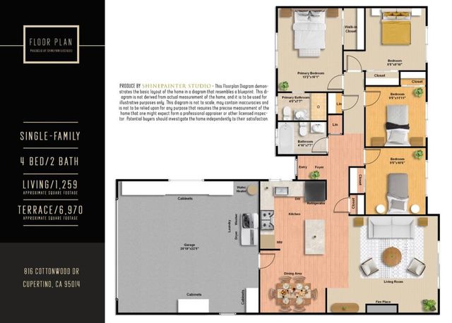 816 Cottonwood Drive, Cupertino, CA 95014