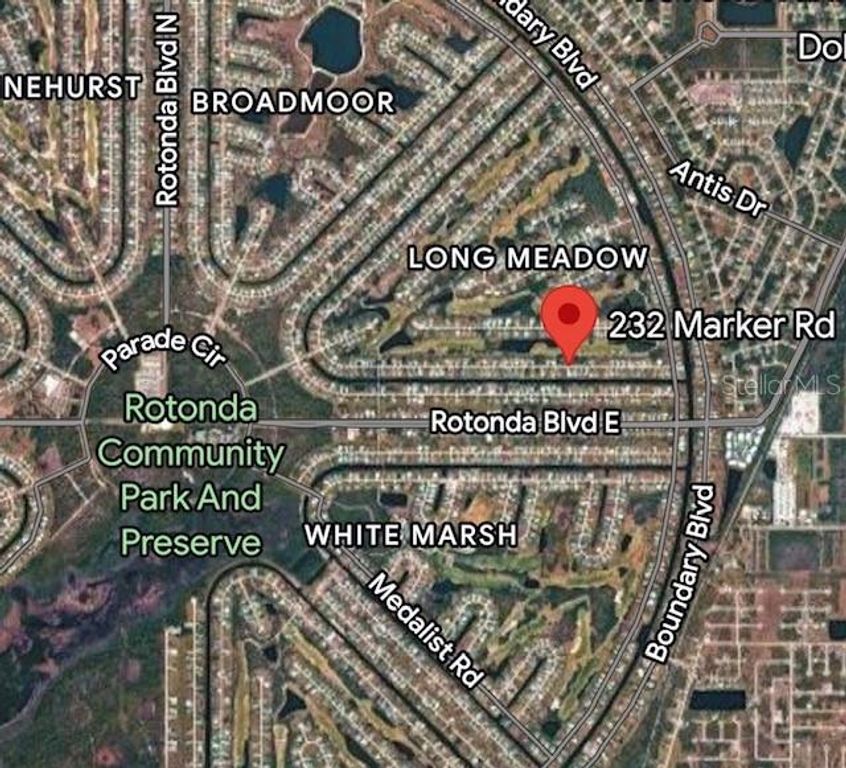 Image 1 of property listing at 232 MARKER ROAD, Rotonda West, FL 33947