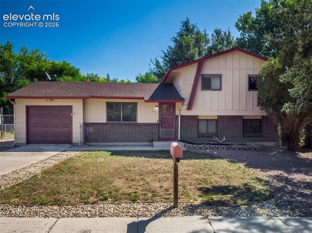 1675 Mineola Street, Colorado Springs, CO 80915 — exterior