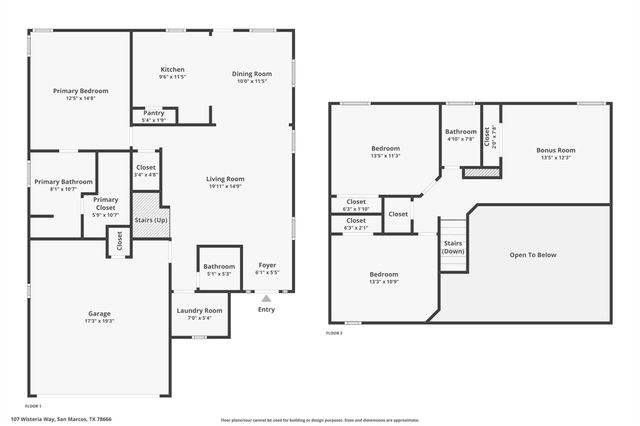 107 Wisteria WAY, San Marcos, TX 78666