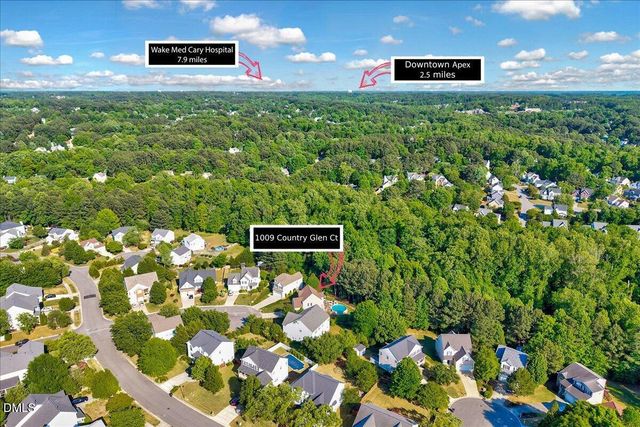 1009 Country Glen Court, Apex, NC 27502