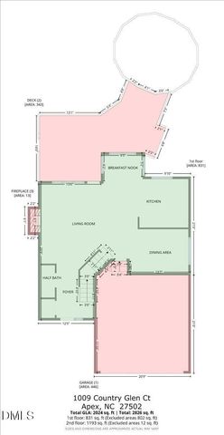 1009 Country Glen Court, Apex, NC 27502