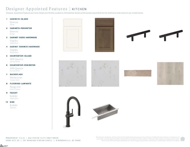 107 Winding Stream Circle Lot 32 Lot 32 Saltcreek Elite Craftsman, Simpsonville, SC 29681