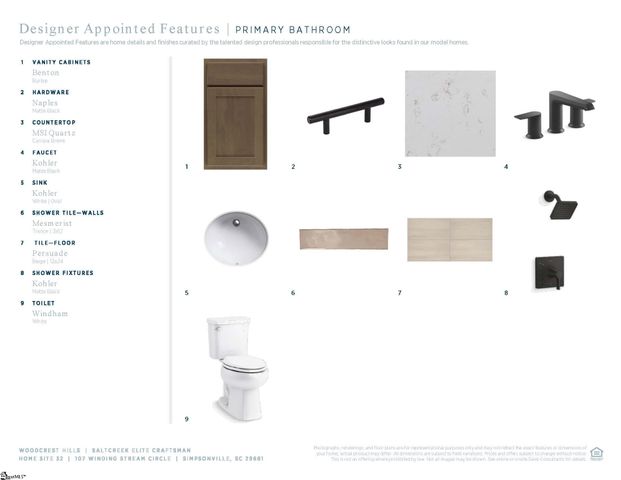 107 Winding Stream Circle Lot 32 Lot 32 Saltcreek Elite Craftsman, Simpsonville, SC 29681