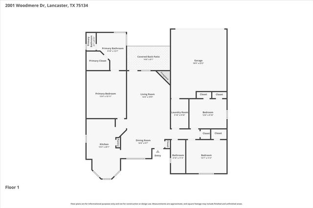 2001 Woodmere Drive, Lancaster, TX 75134