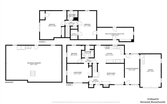 14 Wood Dr, Norwood, MA 02062