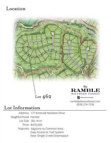 177 Emerald Necklace Drive 462, Asheville, NC 28803