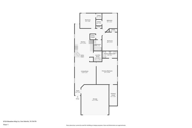6724 Meadow Way Lane, Fort Worth, TX 76179