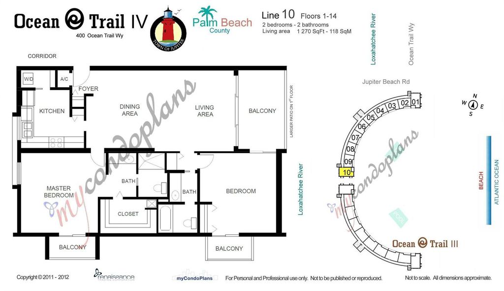 Image 22 of property listing at 400 Ocean Trail Way 1310, Jupiter, FL 33477