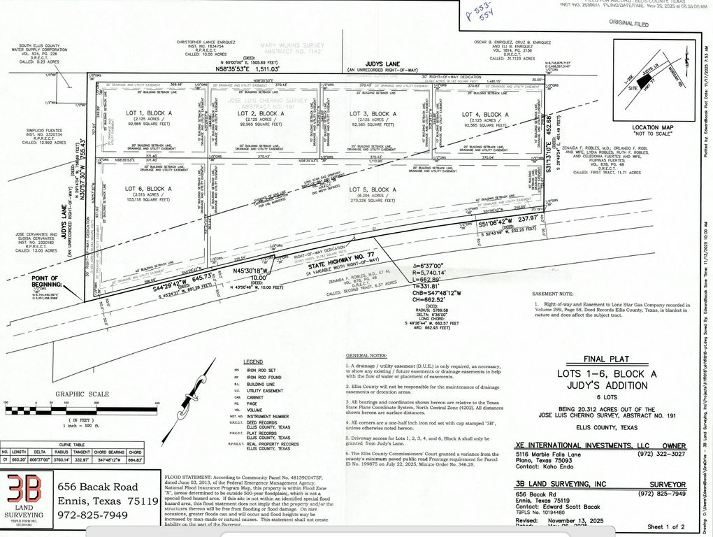 1835 N US 77 Highway, Italy, TX 76651