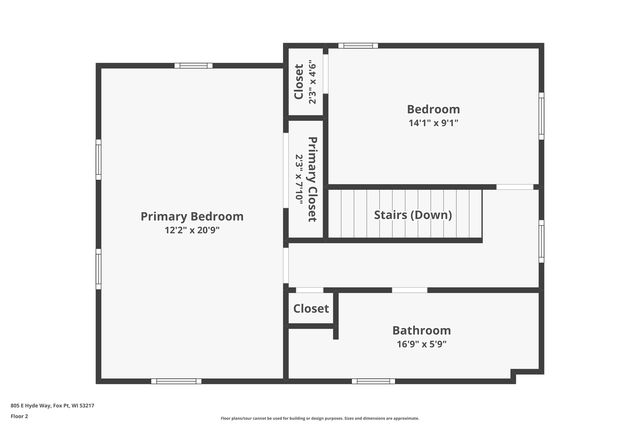 805 E Hyde WAY, Fox Point, WI 53217
