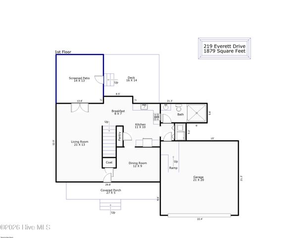 219 Everett Drive, Sneads Ferry, NC 28460