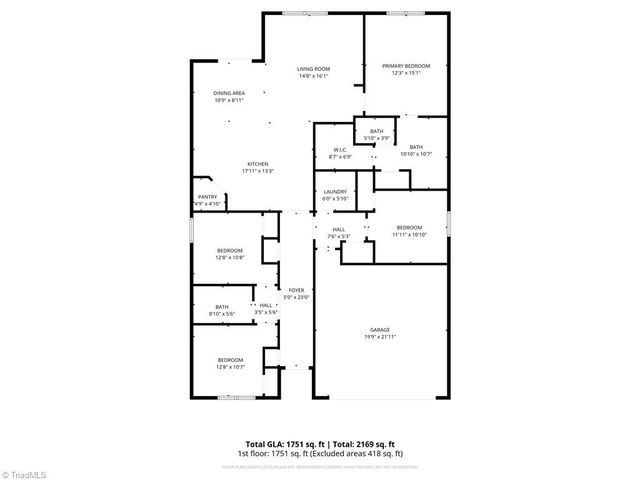 4997 Payne Street, Trinity, NC 27370