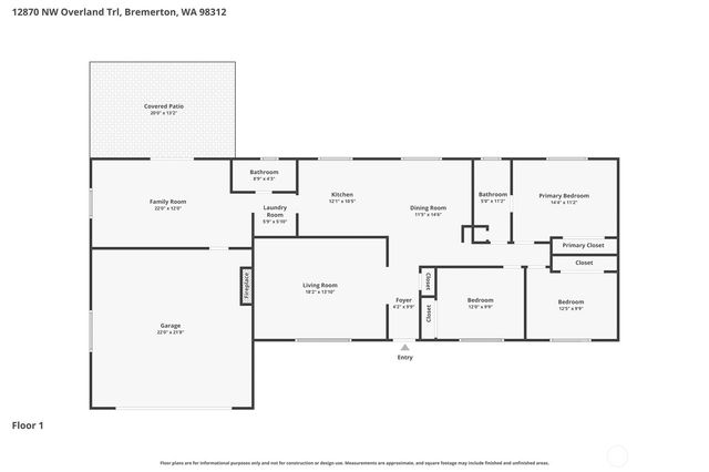12870 NW Overland Trail, Bremerton, WA 98312