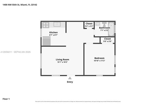1400 NW 55th St, Miami, FL 33142