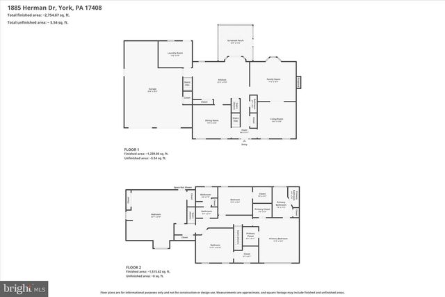 1885 HERMAN DR, York, PA 17408
