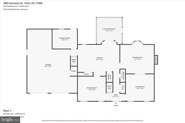 1885 HERMAN DR, York, PA 17408