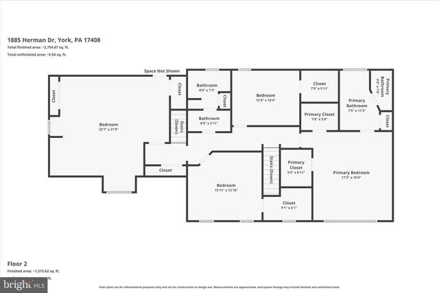 1885 HERMAN DR, York, PA 17408