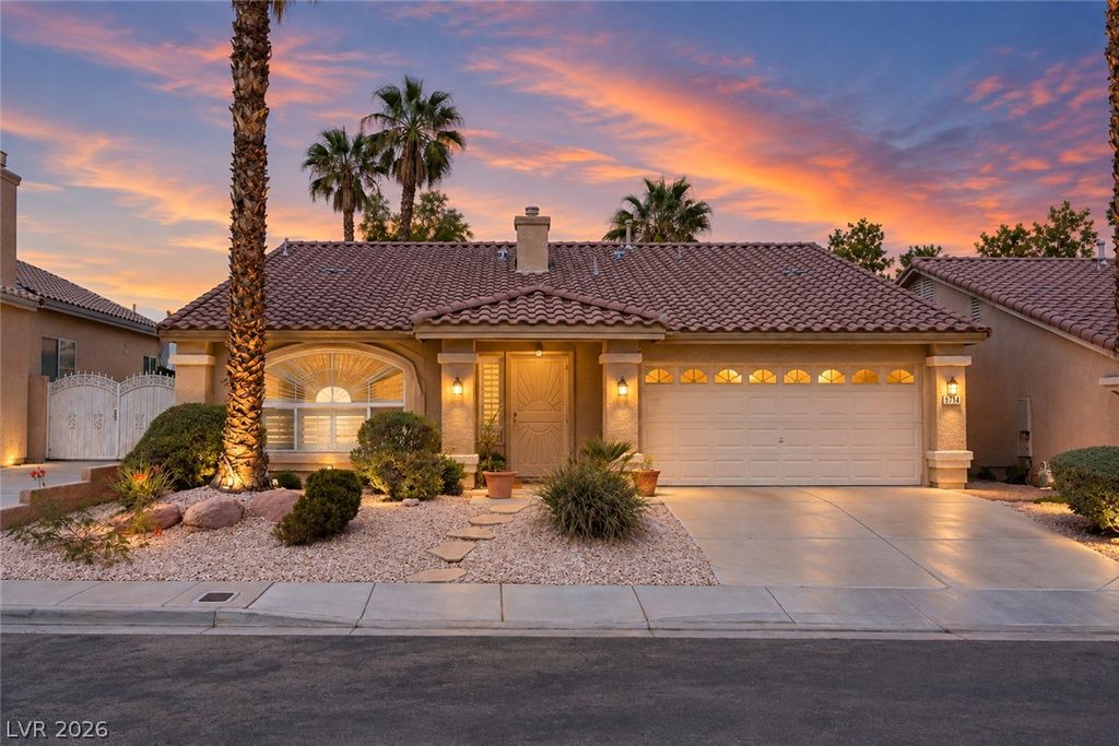 9704 Driftwood Island Court, Las Vegas, NV 89148 — exterior