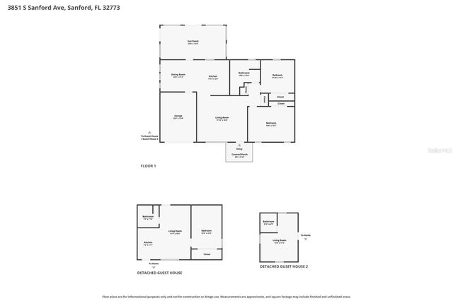 3851 S SANFORD AVENUE, Sanford, FL 32773