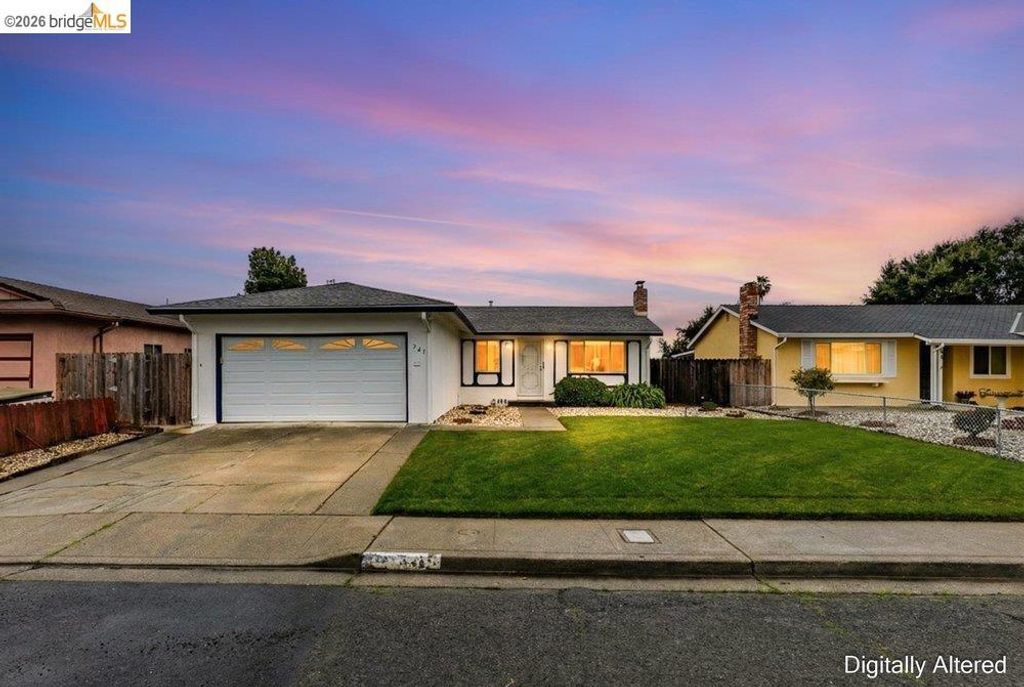 Image 1 of property listing at 341 Inverness Drive, Vallejo, CA 94589