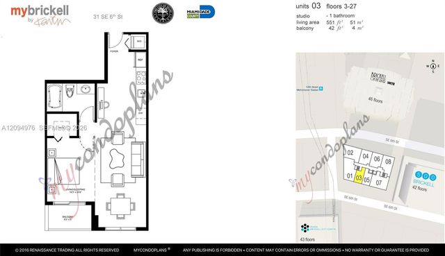 31 SE 6th Street 903, Miami, FL 33131