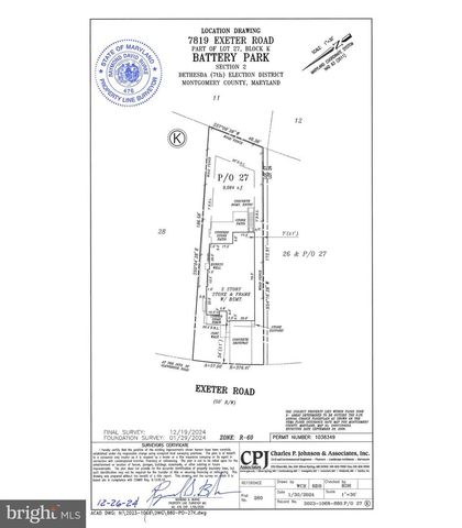 7819 EXETER RD, Bethesda, MD 20814