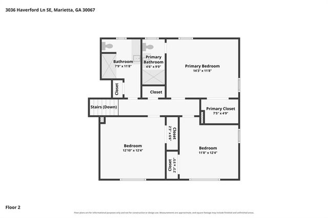 3036 Haverford Lane SE, Marietta, GA 30067