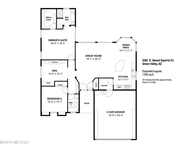 2283 E Desert Squirrel Court, Green Valley, AZ 85614