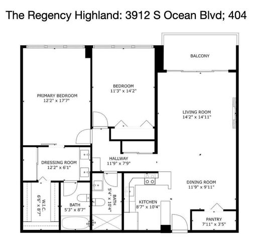 3912 S Ocean Boulevard 404, Highland Beach, FL 33487