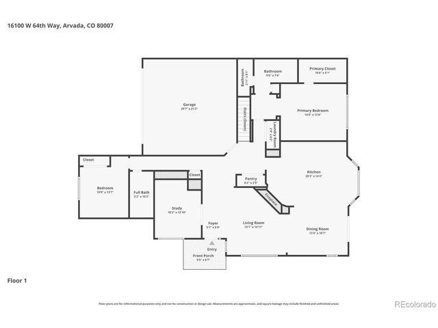 16100 W 64th Way, Arvada, CO 80007