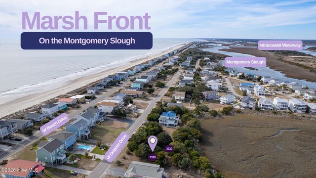 3318 W Dolphin Drive, Oak Island, NC 28465