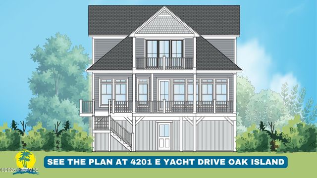 3318 W Dolphin Drive, Oak Island, NC 28465
