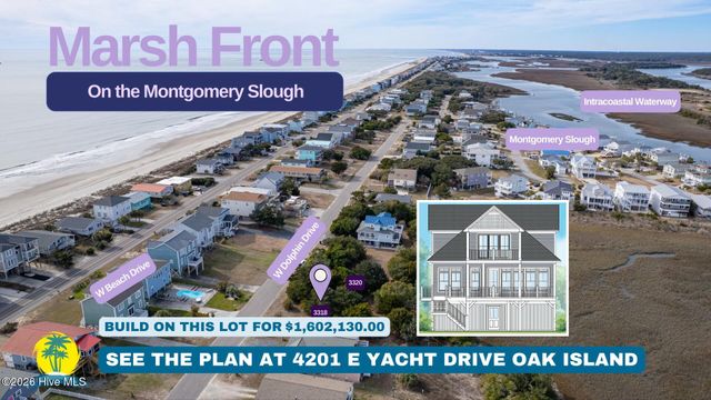 3318 W Dolphin Drive, Oak Island, NC 28465