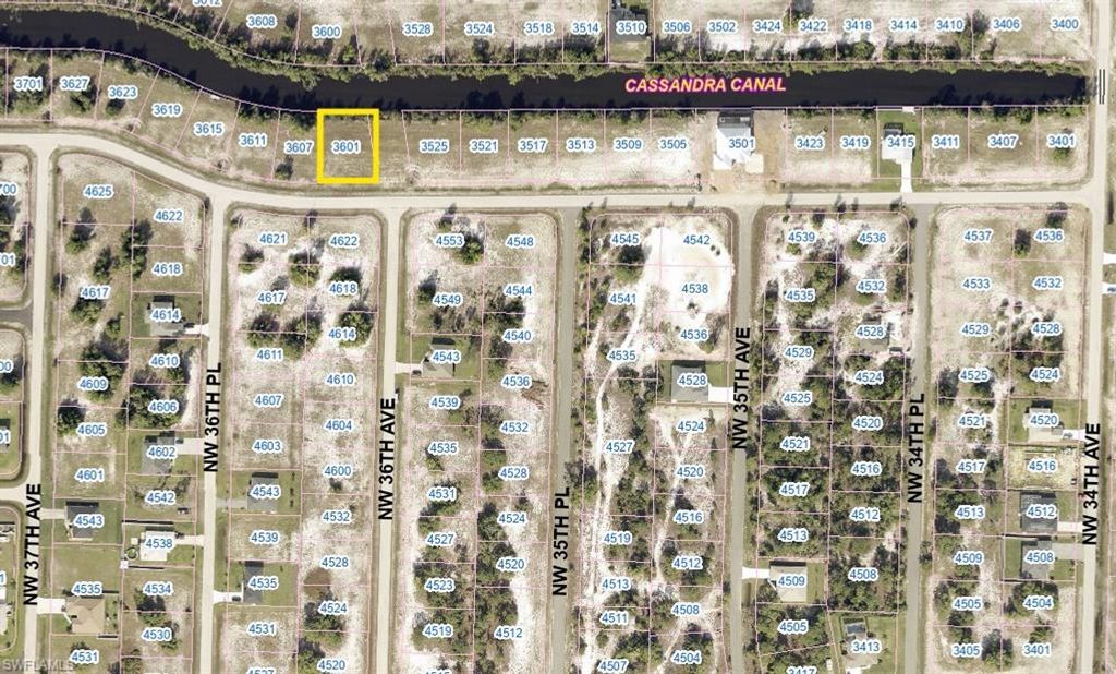 3601 NW 46th LN, CAPE CORAL, FL 33993 — exterior