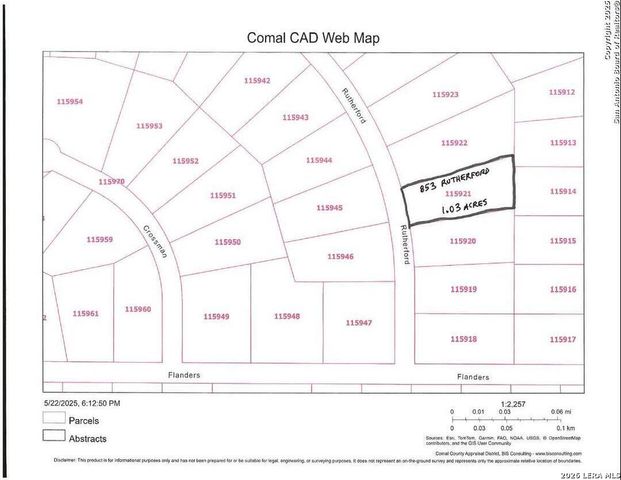 853 Rutherford, Fischer, TX 78623