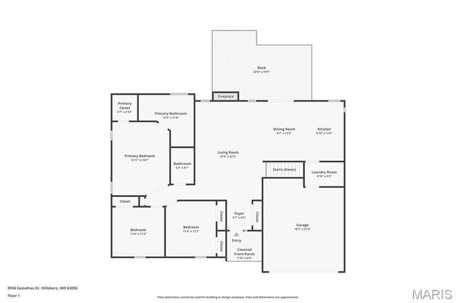 9937 Sassafras Drive, Unincorporated, MO 63050