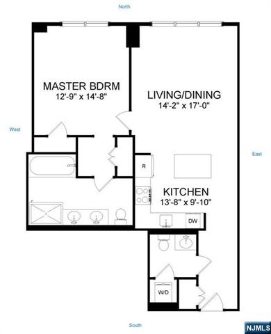 1025 Maxwell Lane 1209, Hoboken, NJ 07030