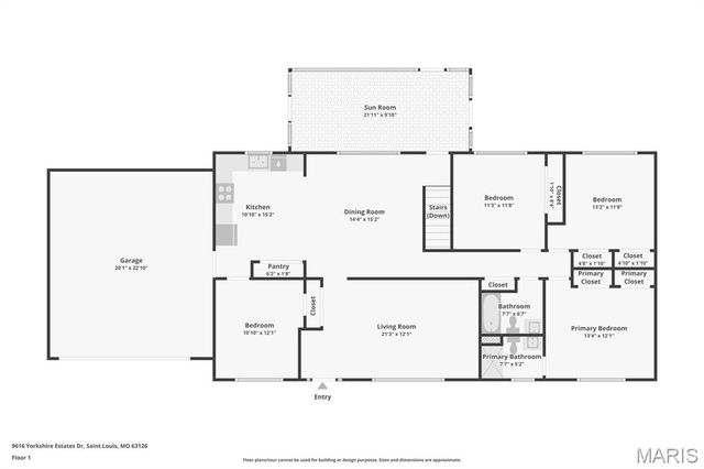 9616 Yorkshire Estates Drive, Crestwood, MO 63126