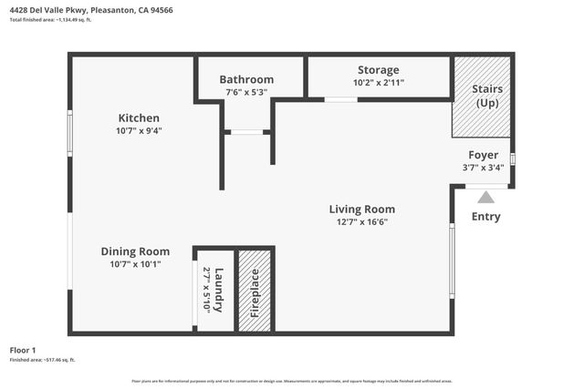 4428 Del Valle Parkway, Pleasanton, CA 94566