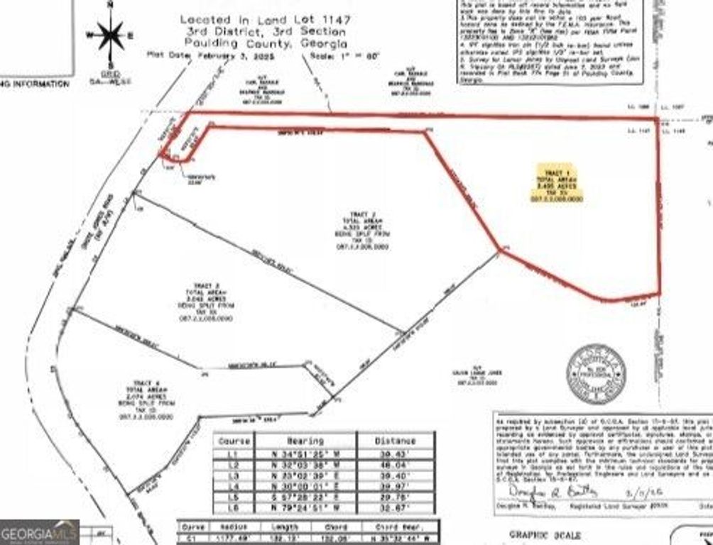 LOT 1 Snote Jones Road, Dallas, GA 30132 — photo 3